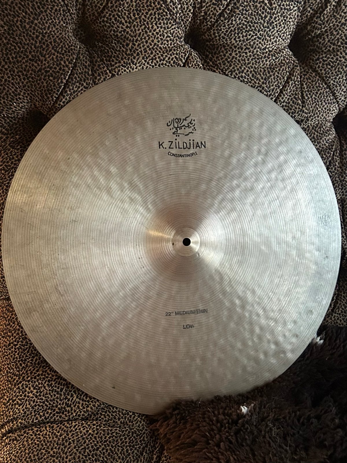 22” Zildjian K Constantinople Medium Thin Low [2010], Muziek en Instrumenten, Gebruikt, Usa, Drums of Percussie, Ophalen of Verzenden