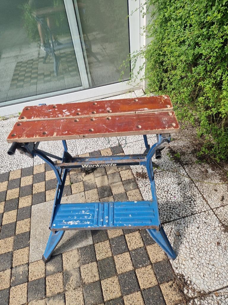 Werkbank, Doe-het-zelf en Verbouw, Werkbanken, Ophalen, Gebruikt, Minder dan 70 cm, Inklapbaar