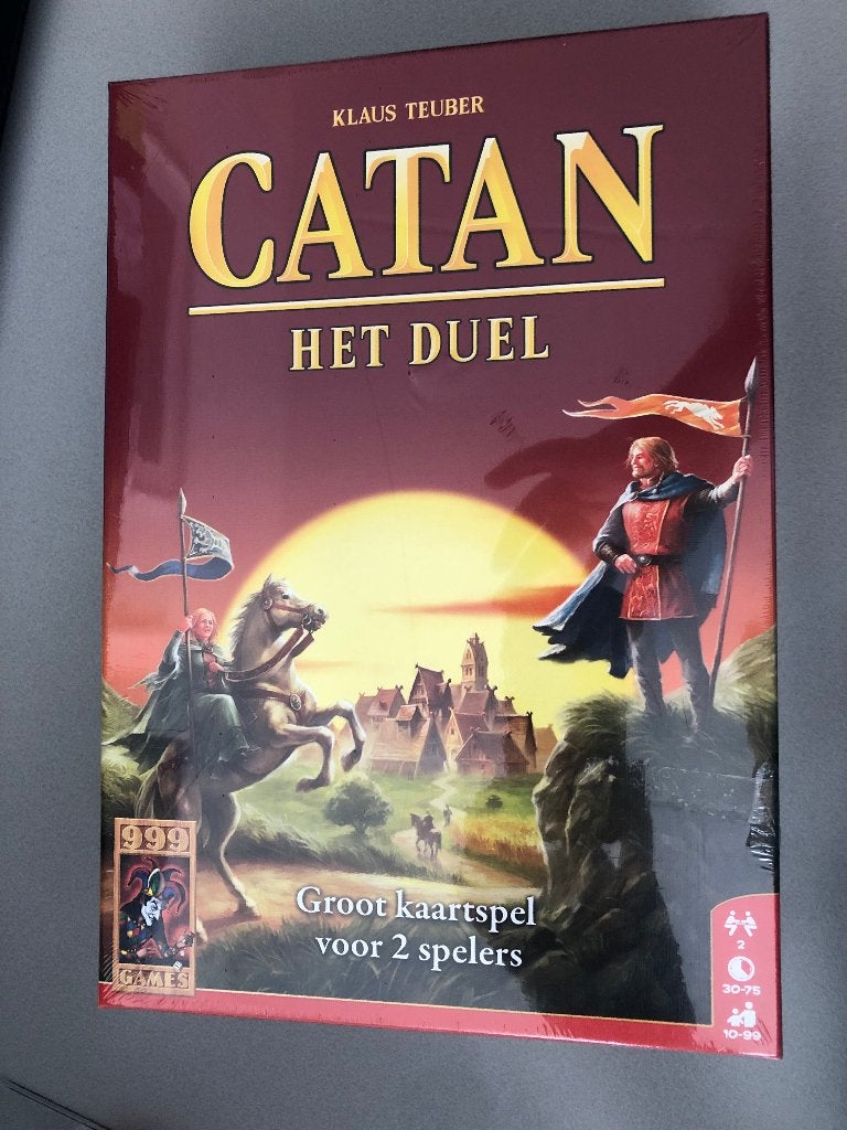 Spel Catan Het duel, Hobby en Vrije tijd, Gezelschapsspellen | Kaartspellen, Ophalen of Verzenden, Nieuw