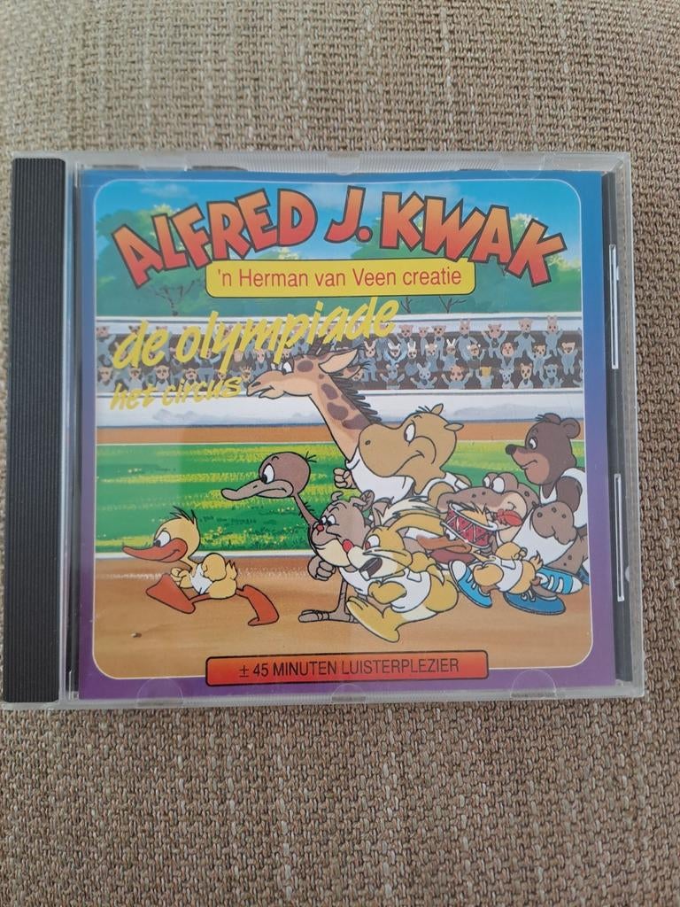 CD Alfred J. Kwak, Herman van Veen creatie, Cd's en Dvd's, Ophalen, Gebruikt