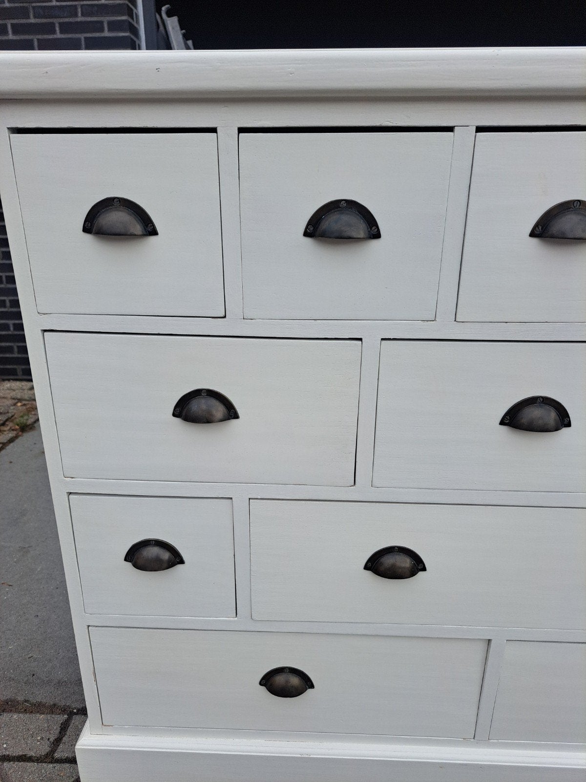 witte ladekast commode 13 lades, Ophalen, RoDeKo Volendam, R.kooij65@gmail.com, Gebruikt