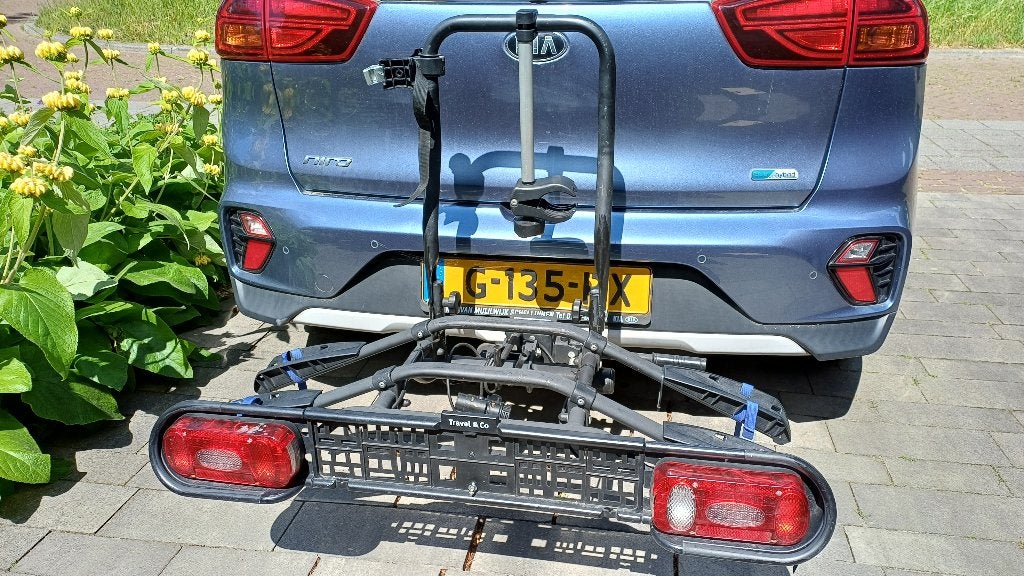 ANWB Travel&Co fietsendrager, Auto diversen, Ophalen, Gebruikt, Elektrische fiets, 2 fietsen
