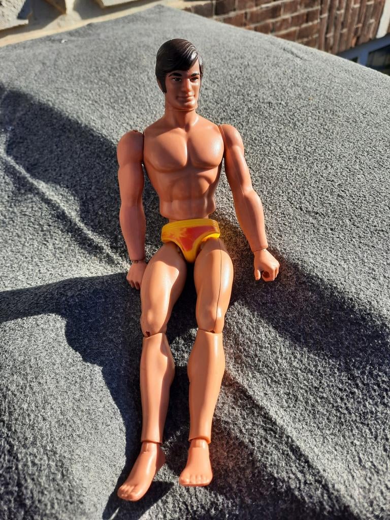 Vintage Big Jim actiefiguur uit de jaren '70, Ophalen of Verzenden, Gebruikt