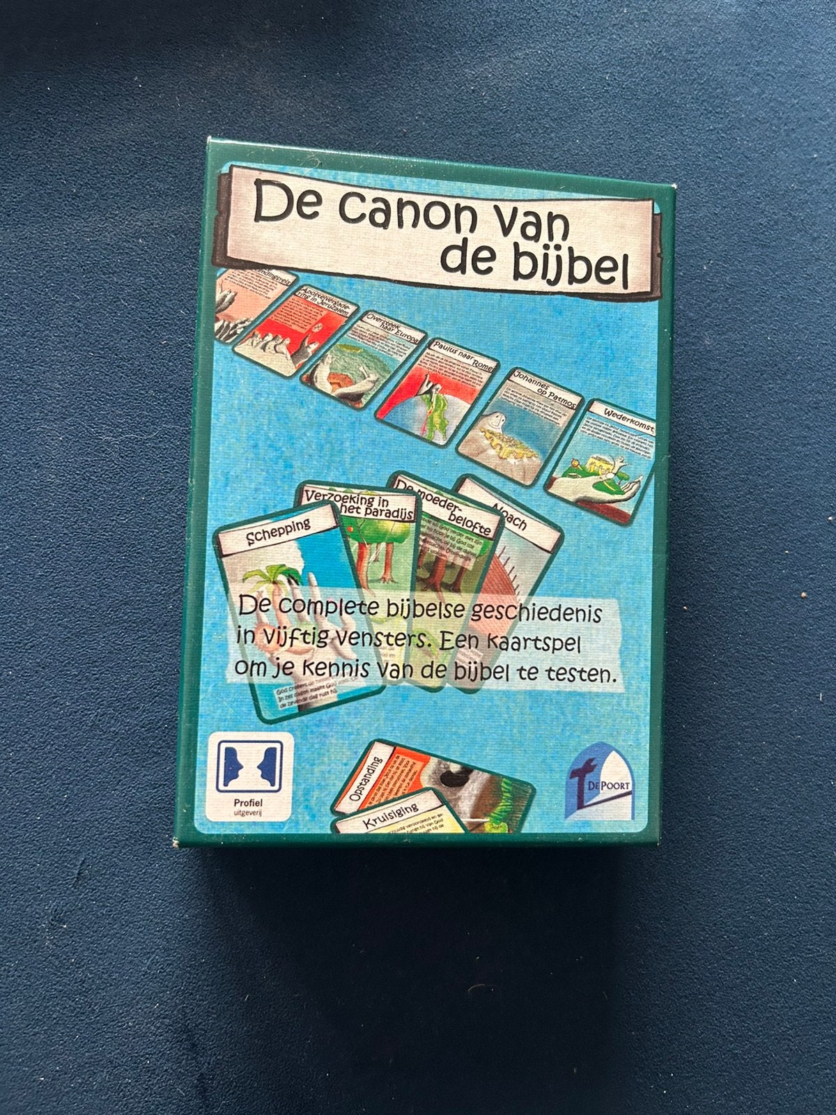 Gezelschapsspel De canon van de bijbel, Hobby en Vrije tijd, Gezelschapsspellen | Kaartspellen, Ophalen of Verzenden, Nieuw