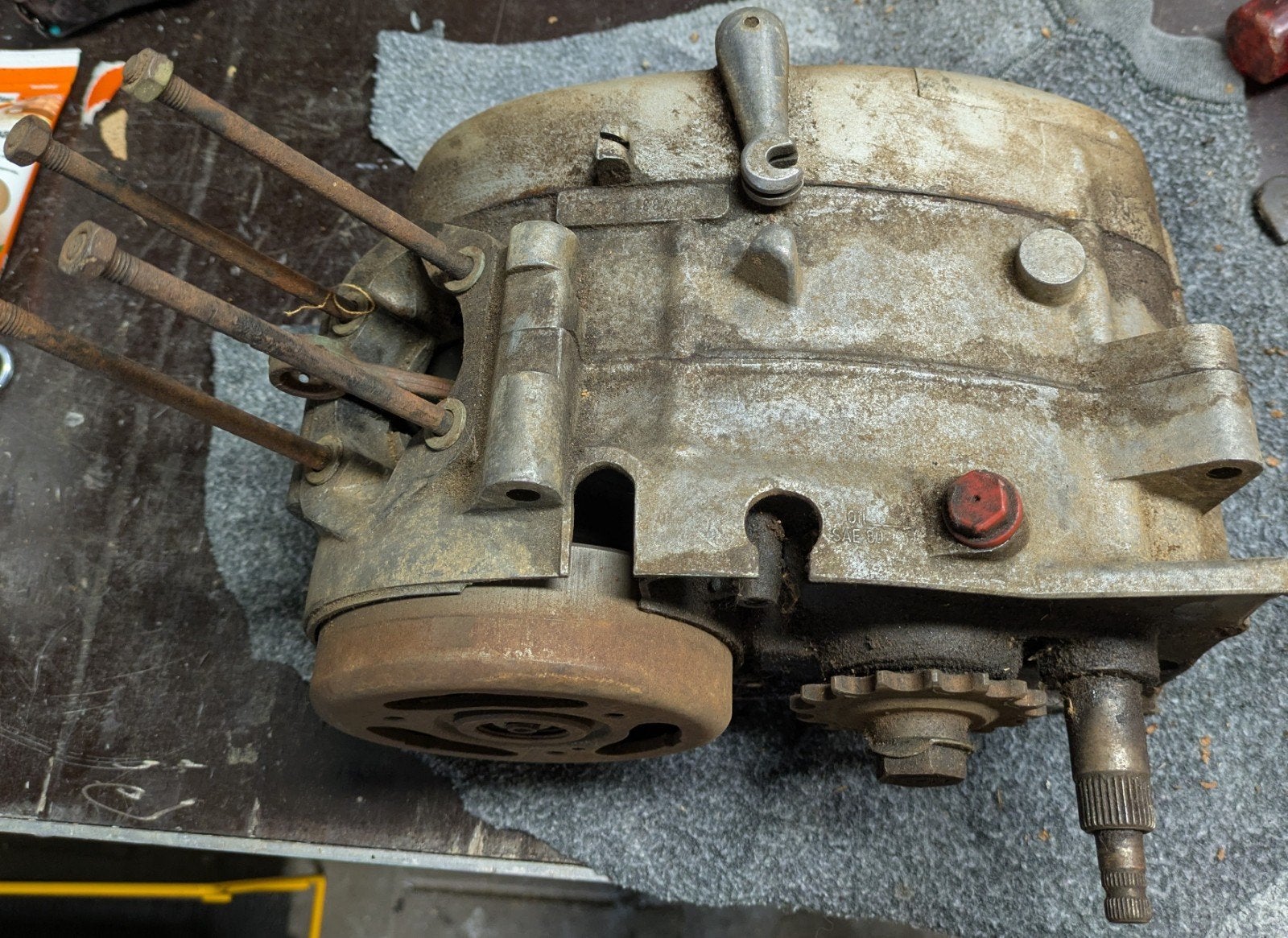 Zündapp 4-bak motorblok 280-71, Ophalen, Gebruikt, Blok