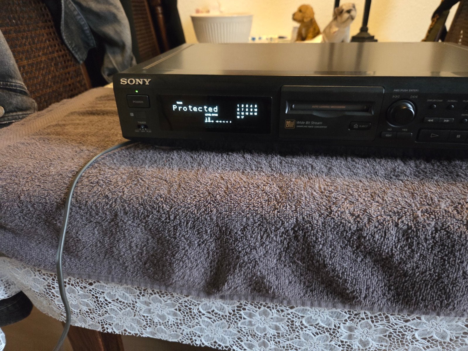 Sony MDS-JE510 werkt  perfect!, Ophalen of Verzenden, Minidisc-speler