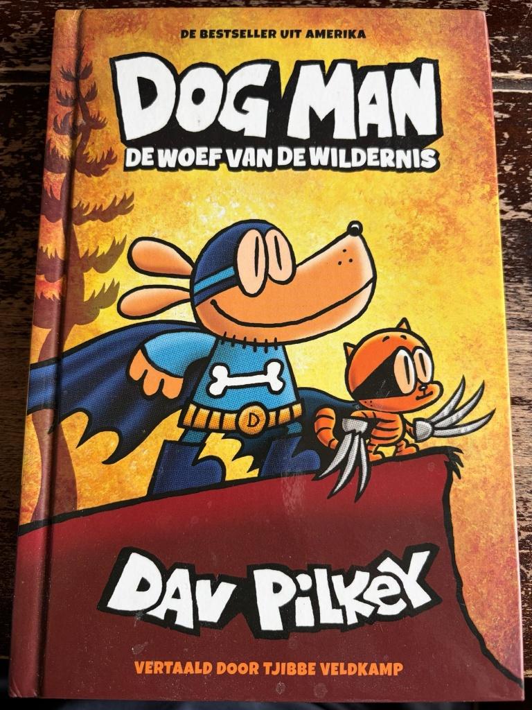 Dog Man - De Woef van de Wildernis, Boeken, Kinderboeken | Jeugd | onder 10 jaar, Ophalen, Gelezen, Dav Pilkey, Fictie algemeen