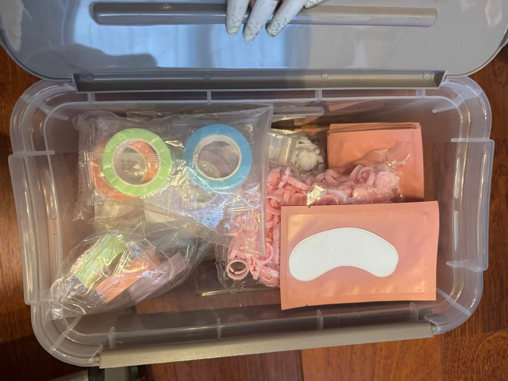 Complete set wimperextension spullen, Ophalen, Zo goed als nieuw, Toebehoren, Overige kleuren