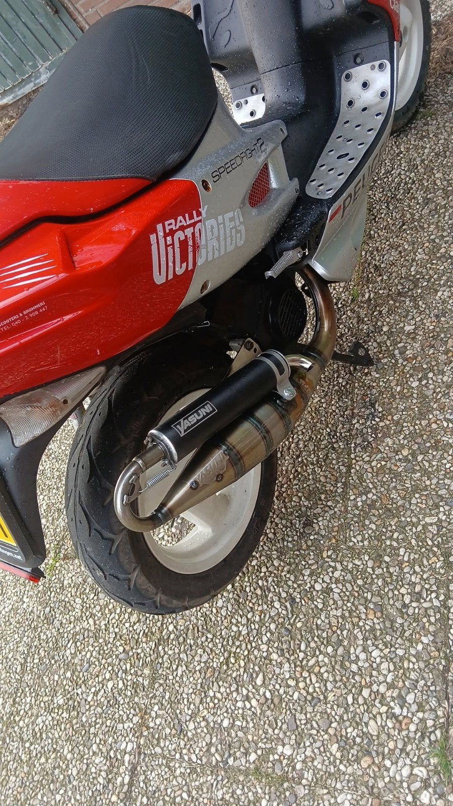 Yasuni R Peugeot Verticaal, Verzenden, Zo goed als nieuw, Tweetakt, Speedfight