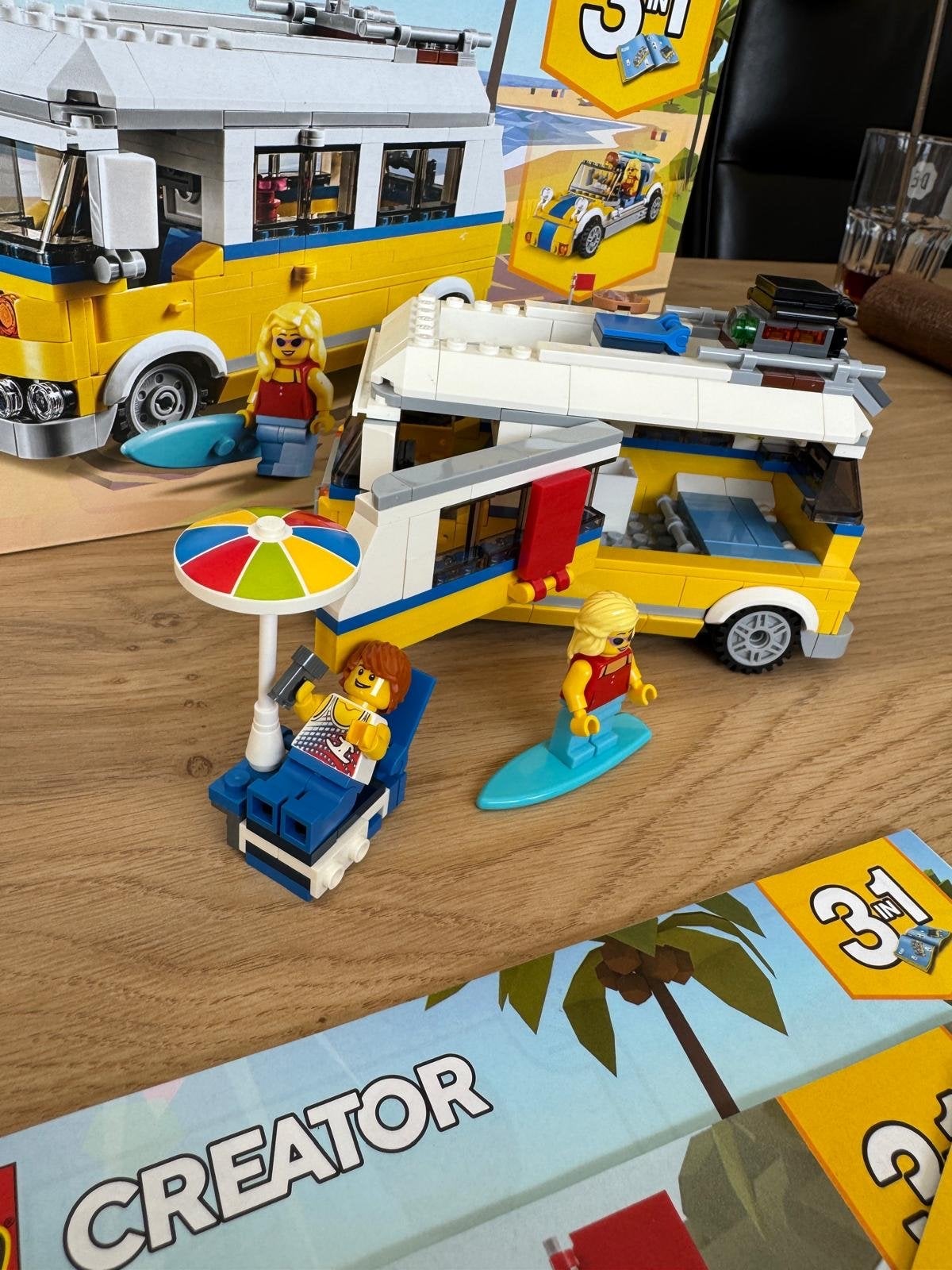 Lego Creator 31079 Sunshine Surfer Van (3-in-1), Lego, Ophalen of Verzenden, Zo goed als nieuw, Compleet