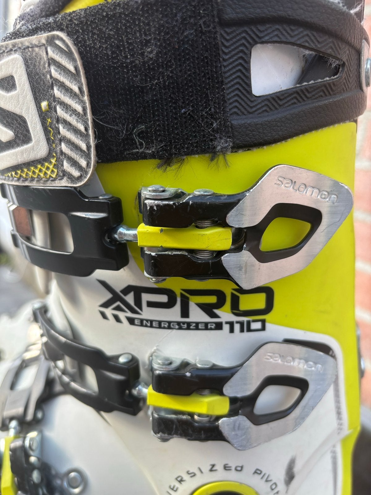 Salomon X-PRO Energizer 110 skischoenen 28-28,5, Sport en Fitness, Skiën en Langlaufen, 160 tot 180 cm, Schoenen, Zo goed als nieuw