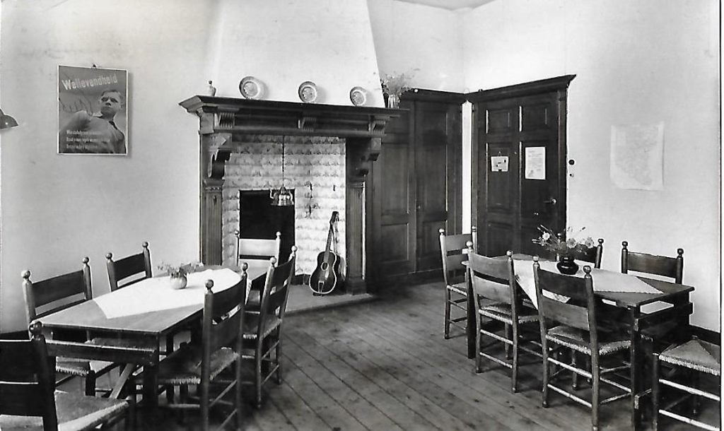 Ubbergen Jeugdherberg Overberg Oude Ansichtkaart ( 8005 ), Ophalen of Verzenden, 1960 tot 1980, Gelopen, Noord-Brabant