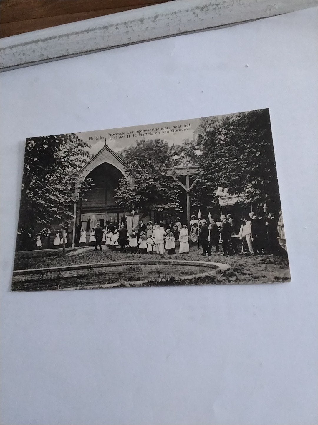 Ansichtkaart Brielle - Processie bedevaartgangers (1913), Ophalen of Verzenden, Voor 1920, Ongelopen, Zuid-Holland
