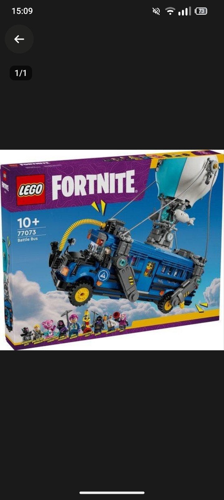 Lego Fortnite Battle Bus (77073) - Compleet en Gebouwd, Ophalen of Verzenden