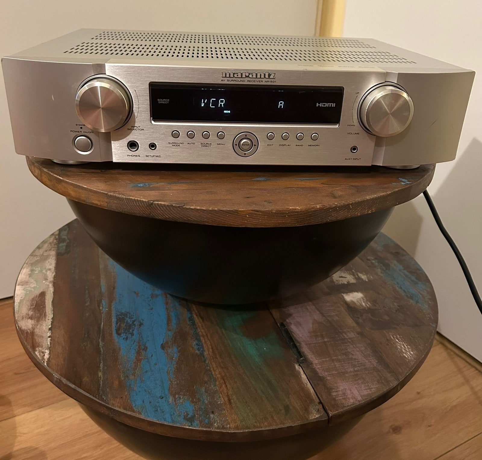 Marantz NR1501 AV Surround Receiver, Audio, Tv en Foto, Versterkers en Receivers, Ophalen, Gebruikt