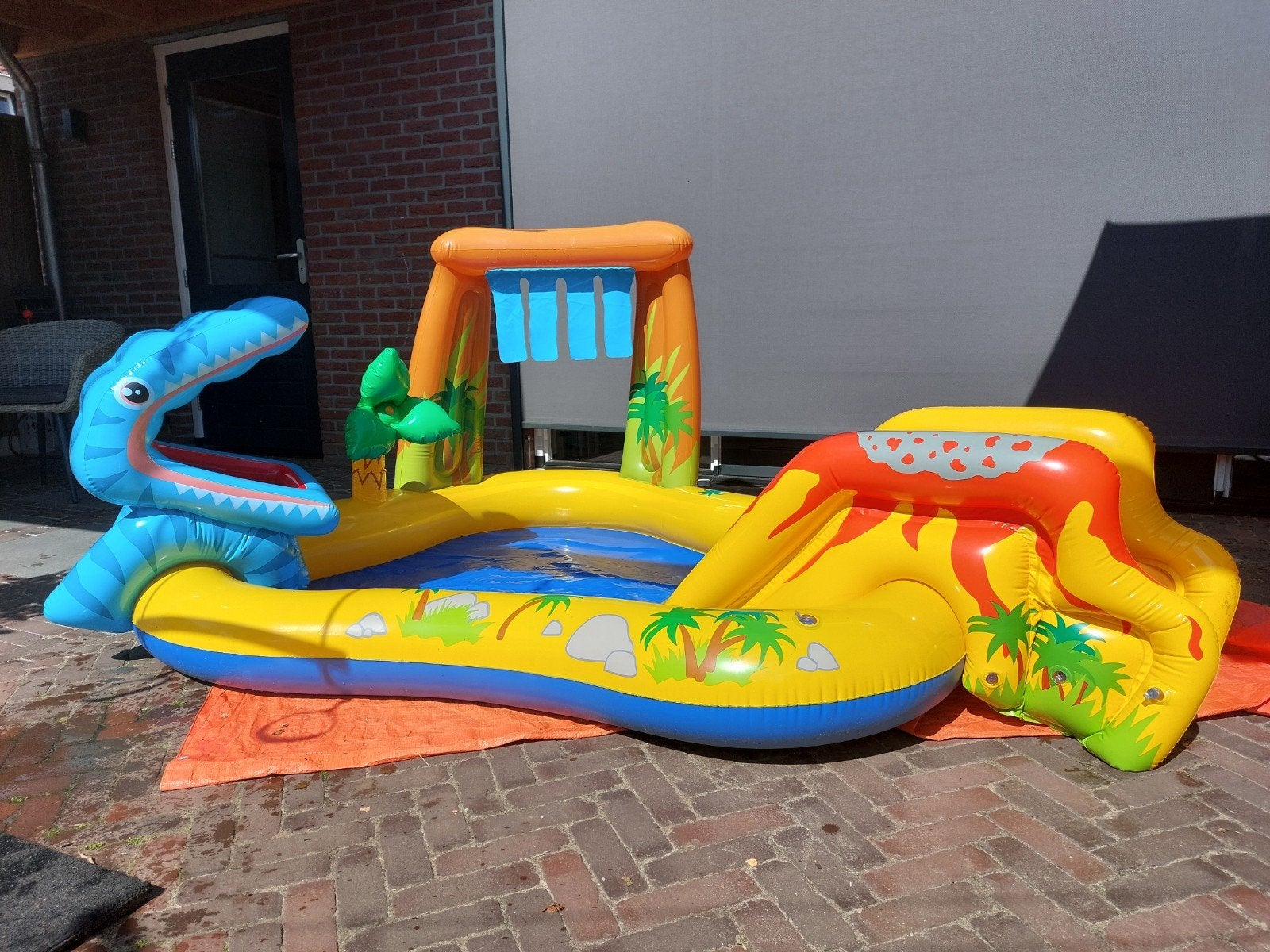 Opblaasbaar Waterpark - zwembadje, Ophalen, Zo goed als nieuw