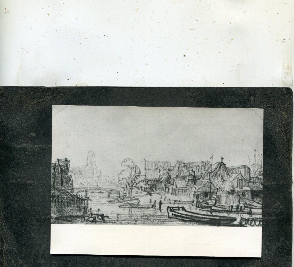 Ansicht Rembrandt - Gracht in einer Stadt, Verzenden, 1980 tot heden, Ongelopen
