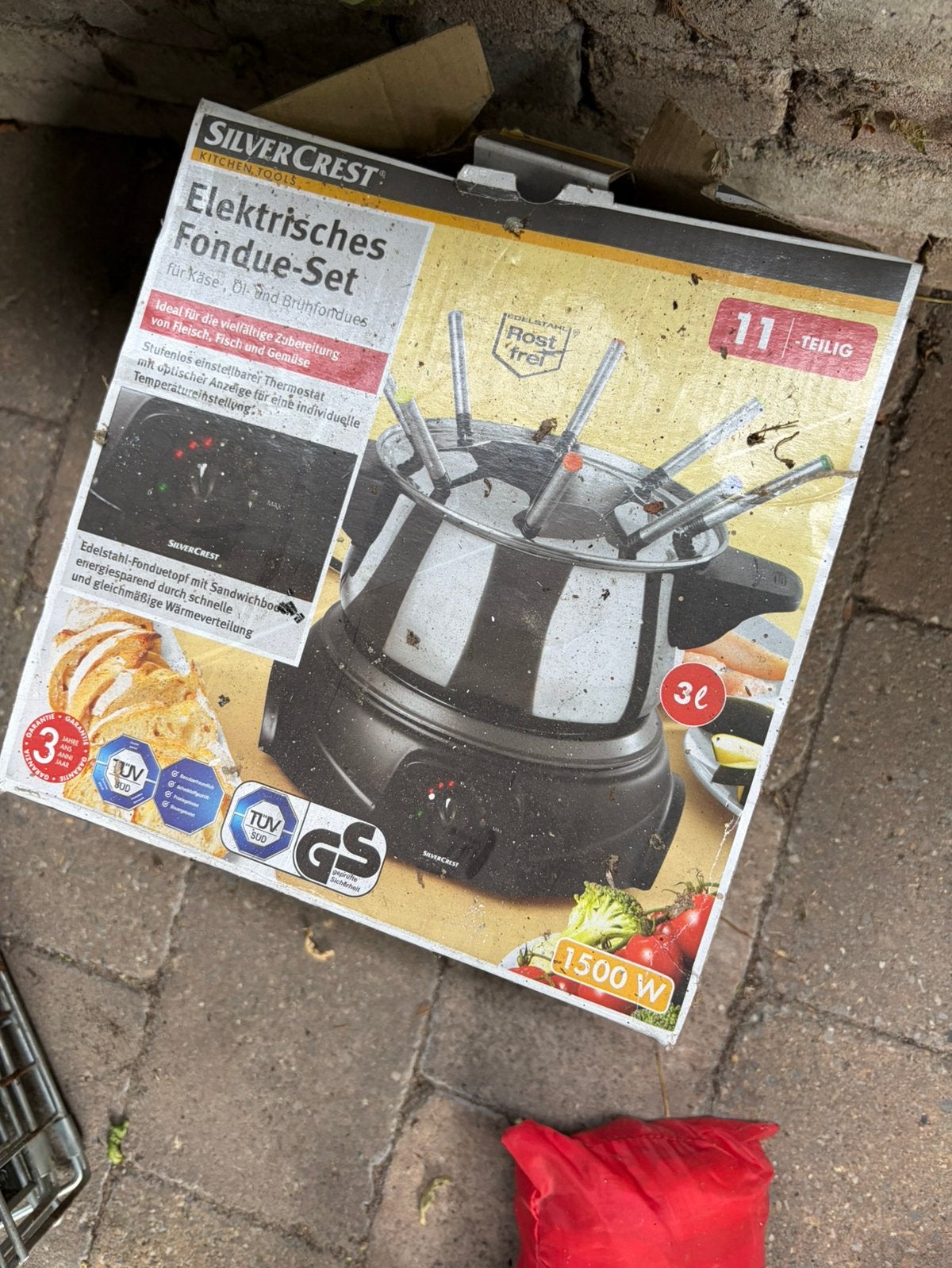 Fondue set, Ophalen, Zo goed als nieuw