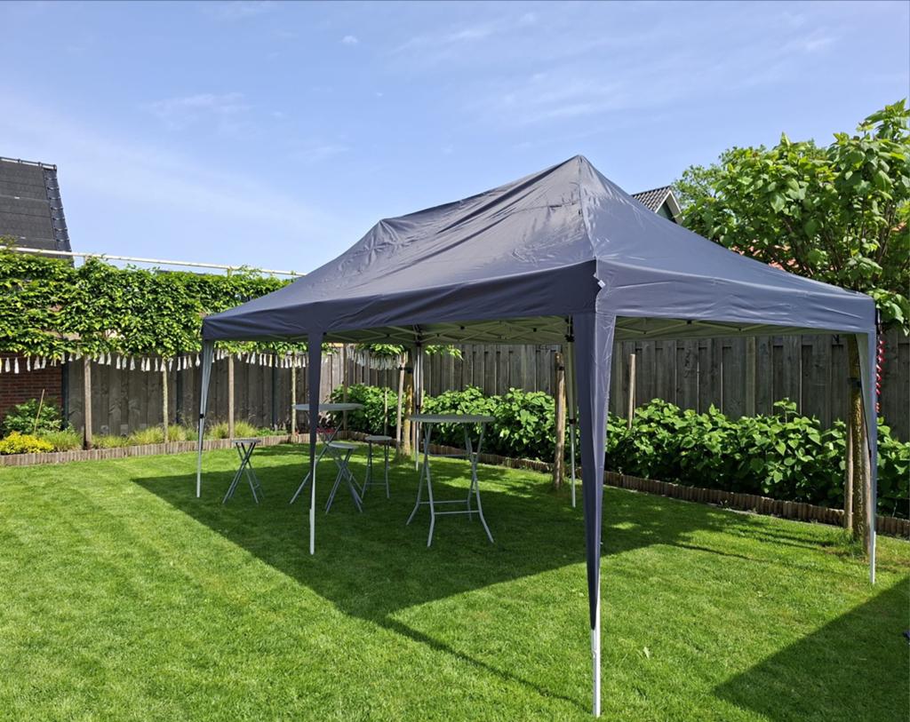 Opvouwbare Partytent  te huur 6x3, Gebruikt, Opvouwbaar, Partytent, 4 tot 6 meter