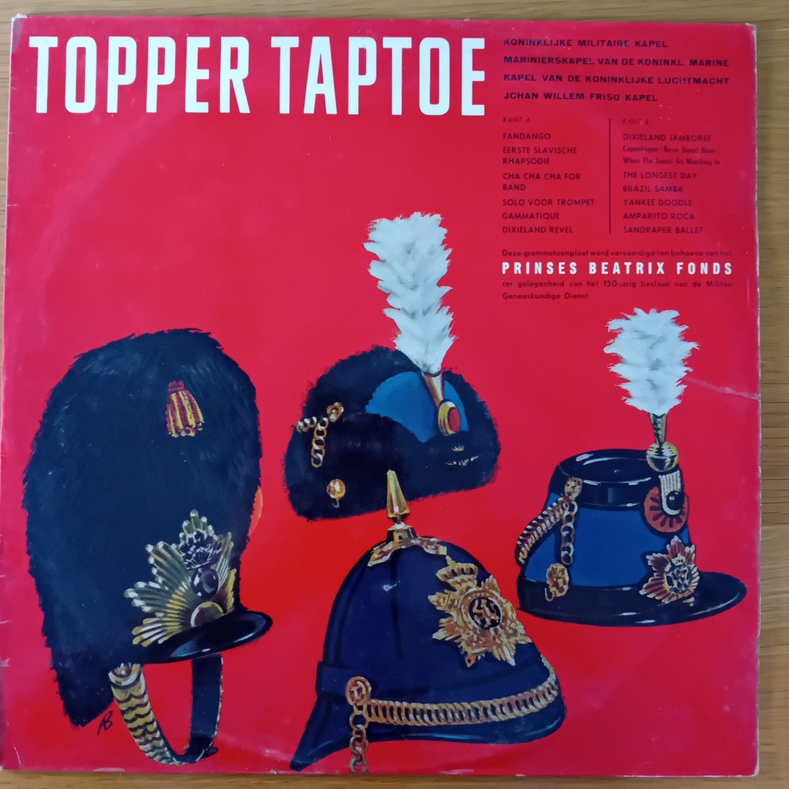Topper Taptoe - Prinses Beatrix Fonds LP, Cd's en Dvd's, LP, Gebruikt, Overige genres, Ophalen of Verzenden