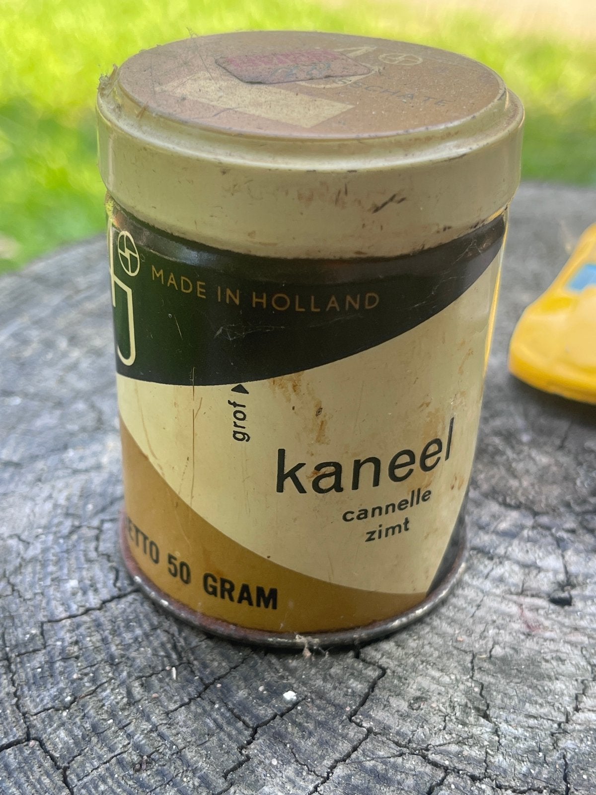 Aj kaneel kruiden potje, Ophalen, Gebruikt, Gebruiksvoorwerp