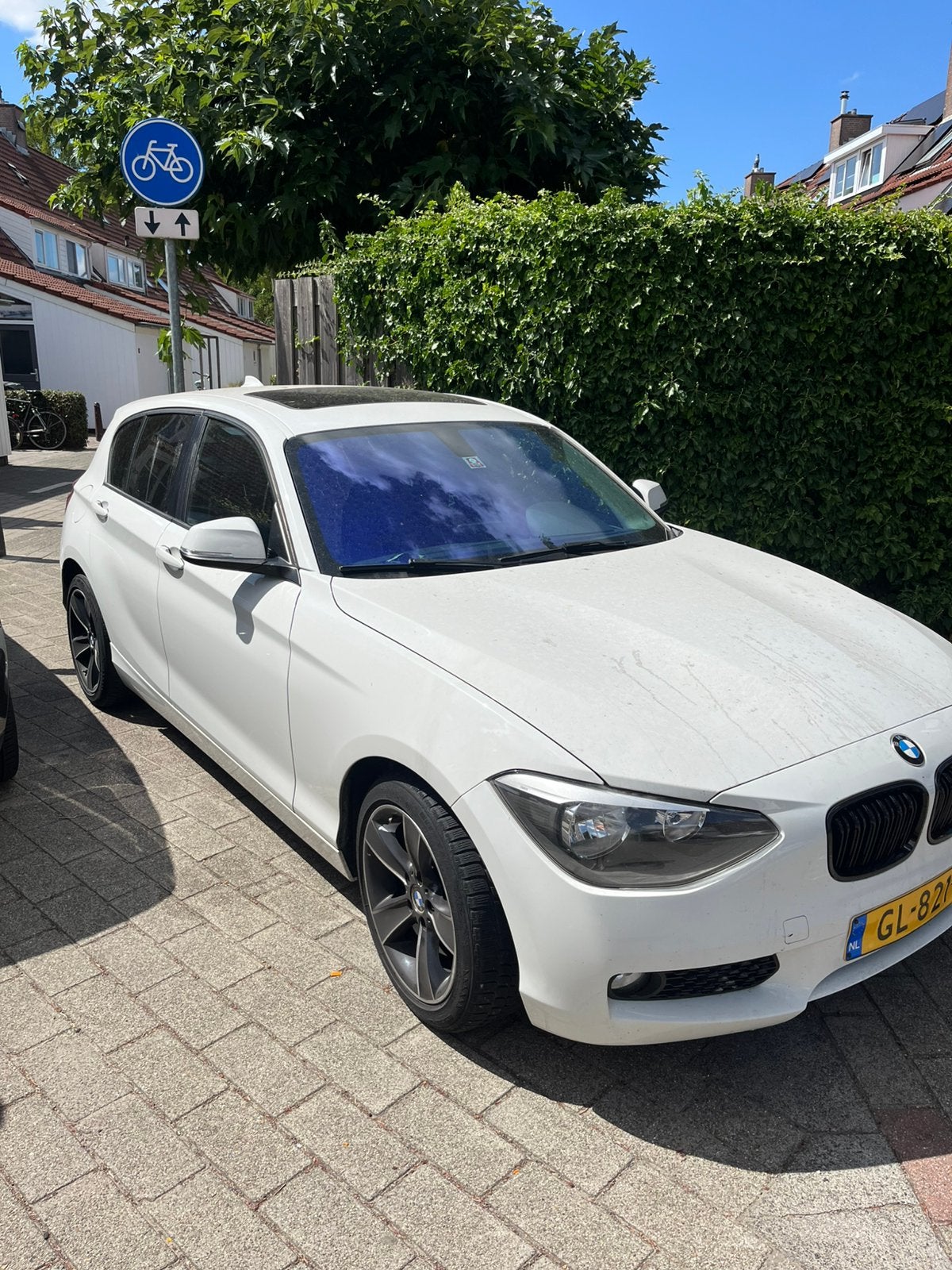 BMW 1-Serie 116I 5DR 2014 Wit, 1-Serie, Zwart, 4 cilinders, Wit
