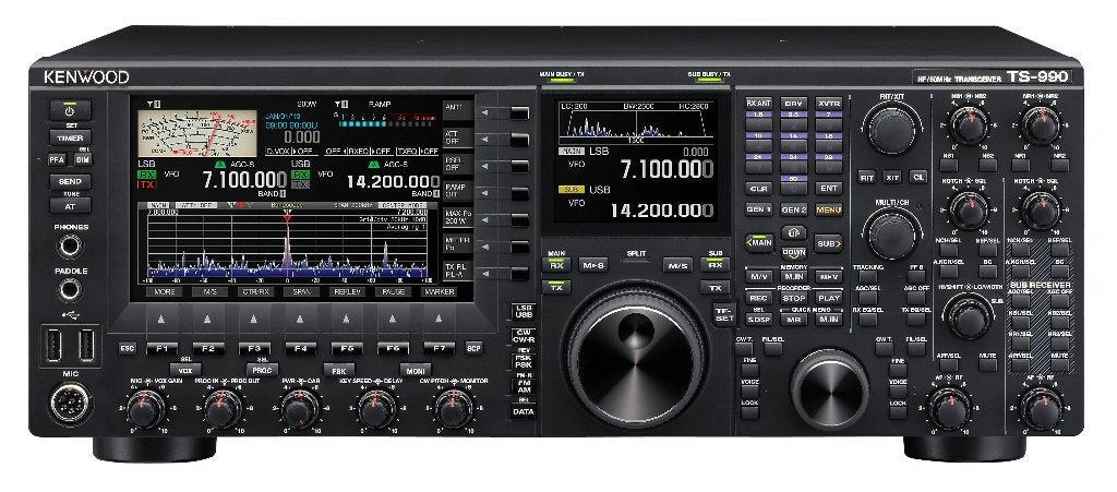 KENWOOD TS-990 S  + 2 x SP-990 [ RUIL OF INRUIL KAN ], Telecommunicatie, Zenders en Ontvangers, Ophalen, Zo goed als nieuw, Zender en Ontvanger