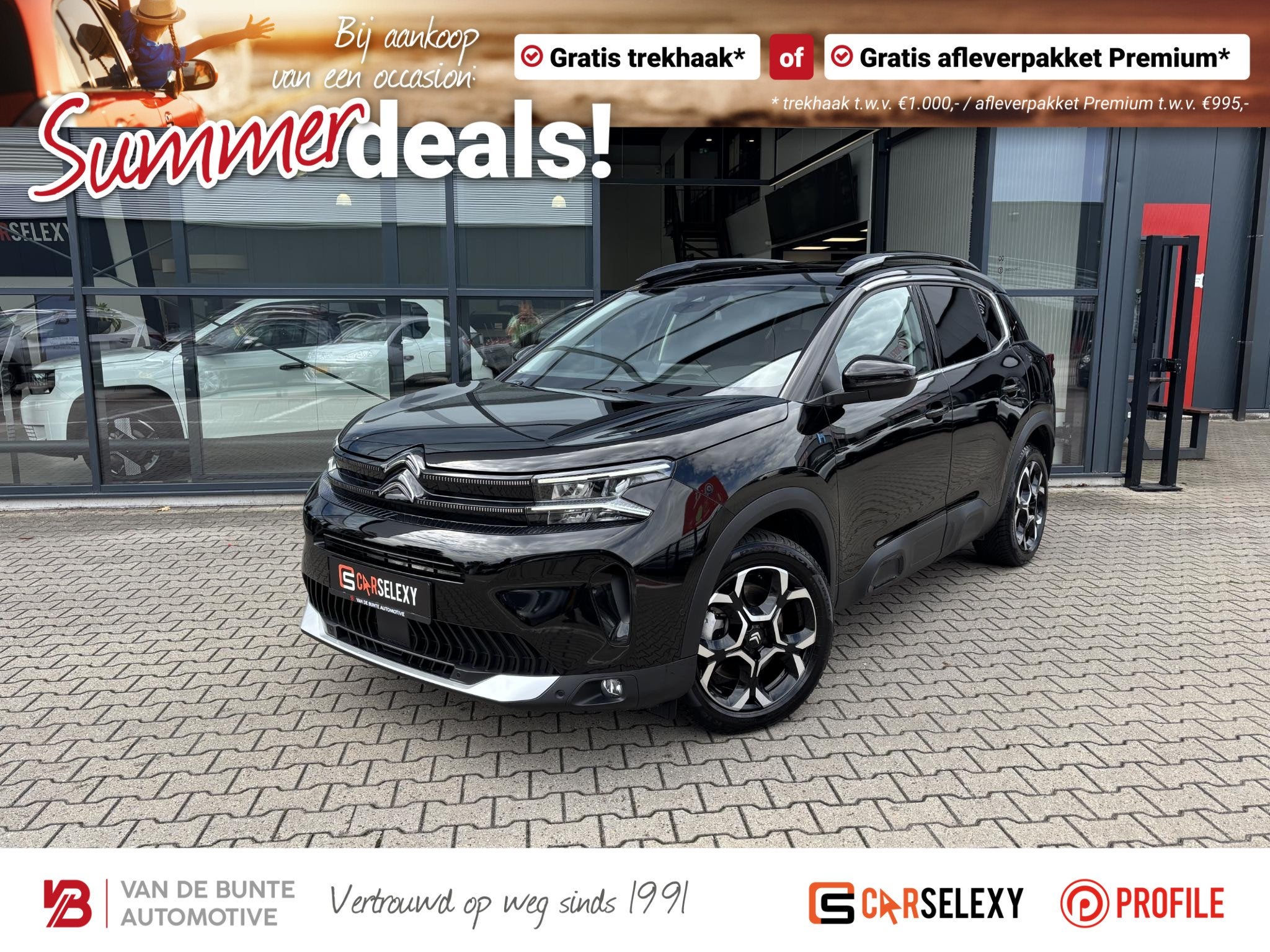 Citroen C5 Aircross 1.6 Plug-in Hybrid 225pk Max *Stoelverwa, 12 maanden, 14 kWh, Gebruikt, Euro 6