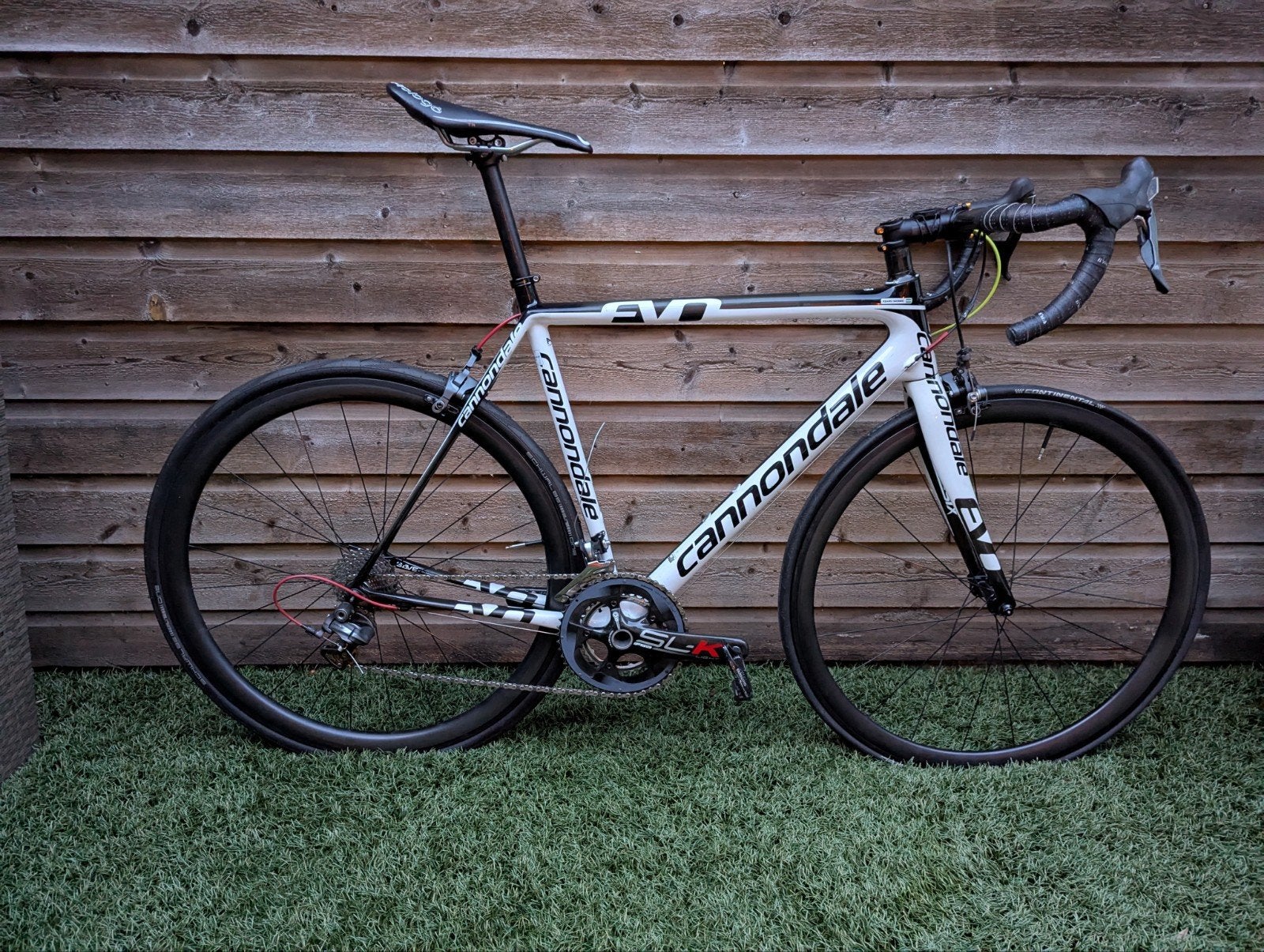 Cannondale Supersix Evo Hi-Mod 2012, Dura Ace 7900, Maat 54, Gebruikt, Velgrem, Overige maten, 15 tot 20 versnellingen