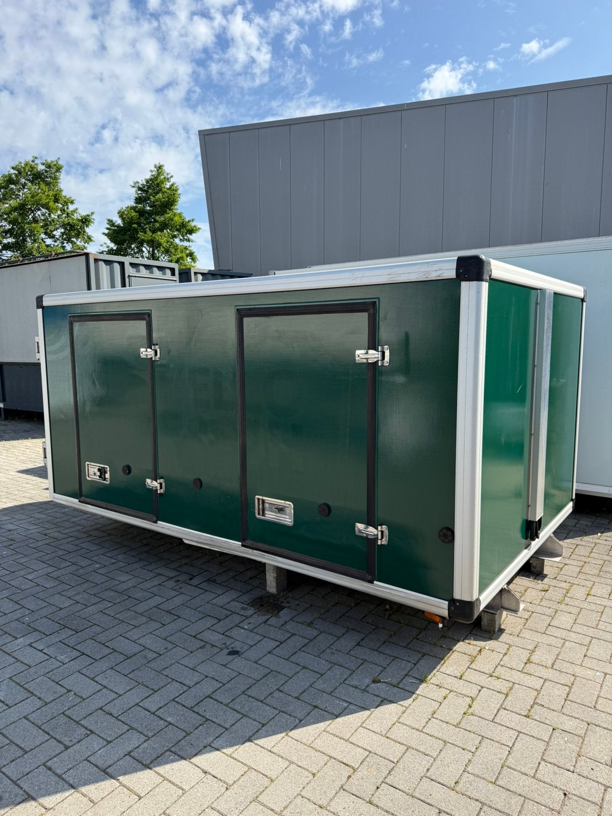 Koelbak Koelaanhangwagen Koelwagen Koelcel, Ophalen
