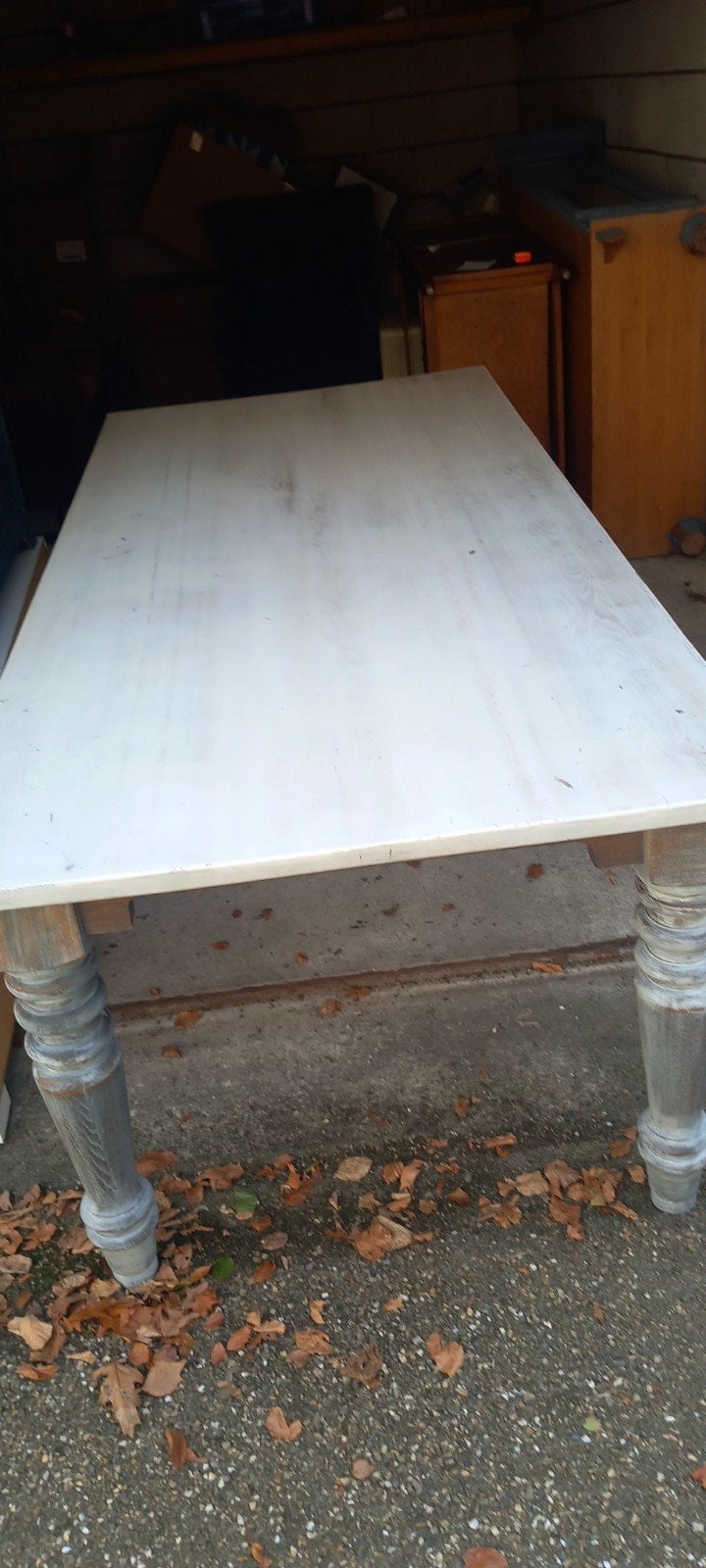 grote tafel., Ophalen, Gebruikt, 200 cm of meer, 50 tot 100 cm