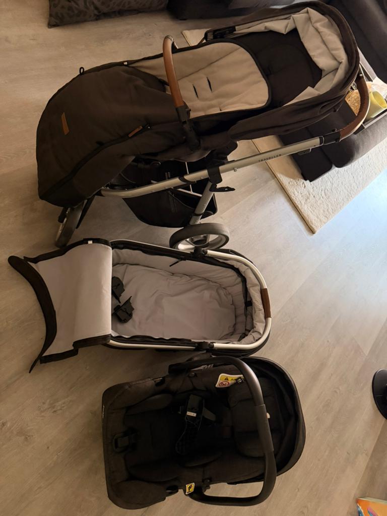 Mutsy traveller 3 in 1 compleet, Ophalen, Gebruikt, Combiwagen, Mutsy