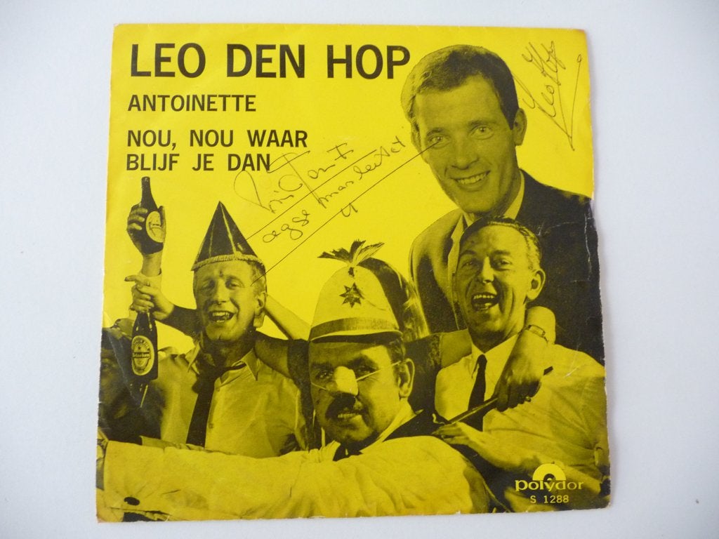 single LEO DEN HOP - ANTOINETTE - POLYDOR RECORDS,1968, Gebruikt, 7 inch, Ophalen of Verzenden, Nederlandstalig