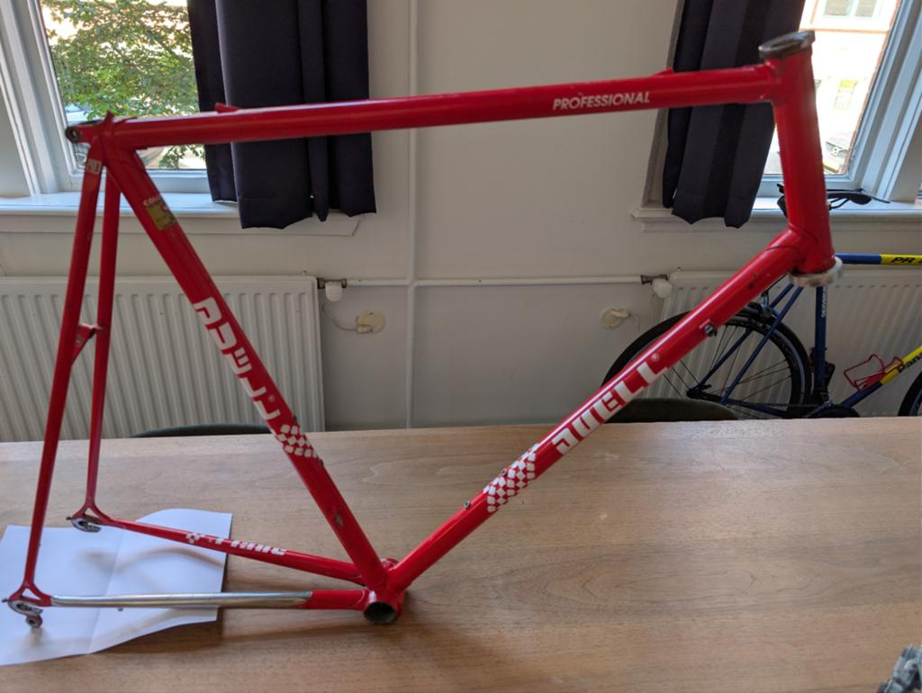 Duell Professional frame 61 cm Columbus SLX, Ophalen, Frame, Gebruikt, Duell