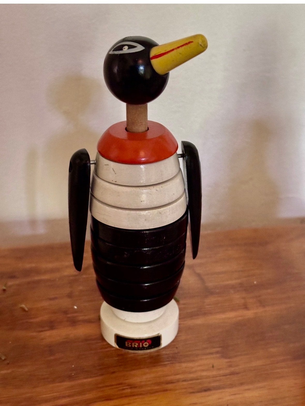 Brio vintage speelgoed pinguïn “Percy” uit 1958, Ophalen of Verzenden, Gebruikt