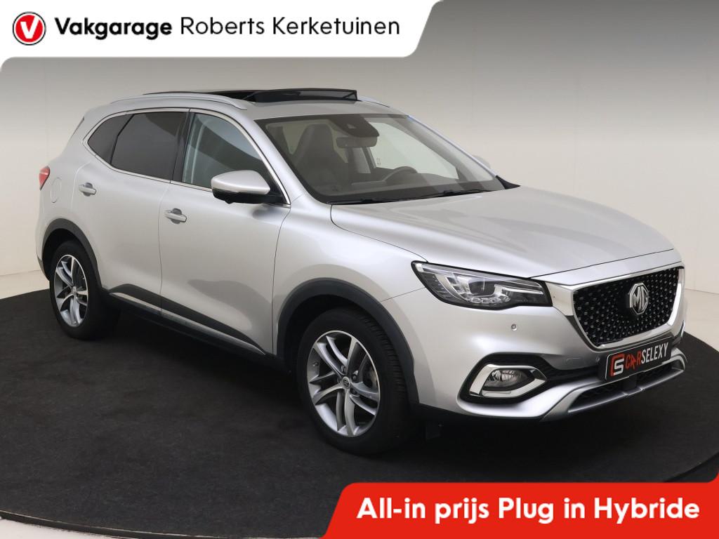 MG EHS 1.5 TGDI Luxury PHEV SOH 98% Leder Panoramaschuifdak, Auto's, 12 maanden, Gebruikt, Euro 6, 4 cilinders