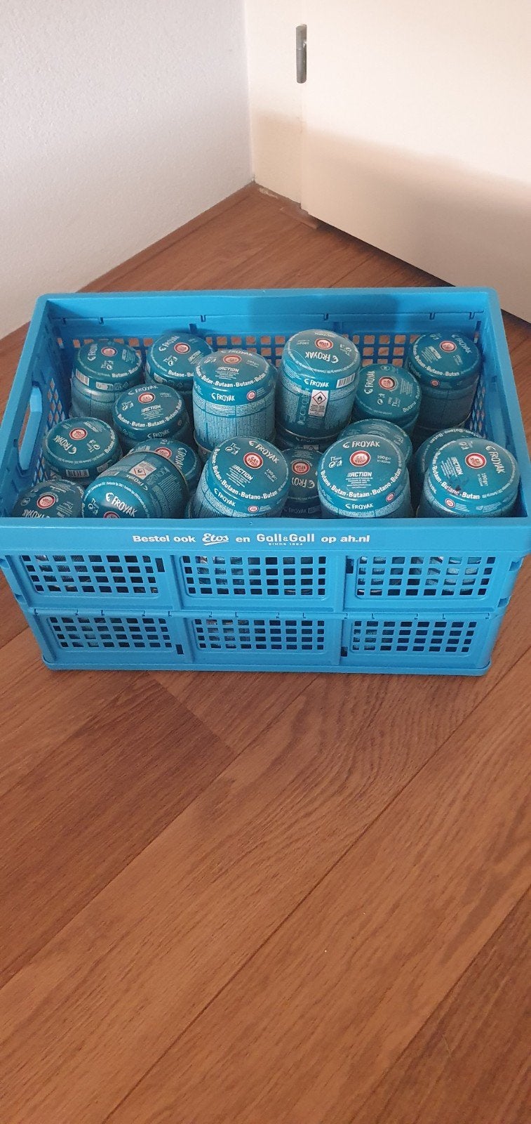 Froyak gasblikken 190gr 60 stuks, Ophalen, Nieuw