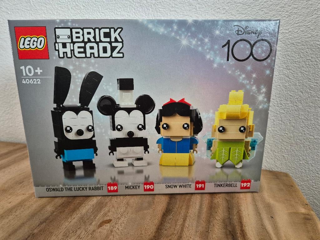 Lego Brickheadz Disney 40622 Disney's 100e verjaardag nieuw, Lego, Lego, Lego, Nieuw