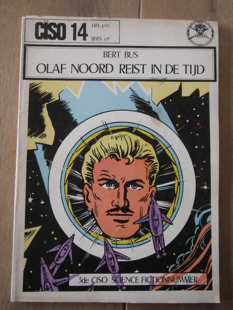 Ciso 14. Bert Bus. Olaf Noord reist in de tijd., Eén stripboek, Ophalen of Verzenden, Gelezen