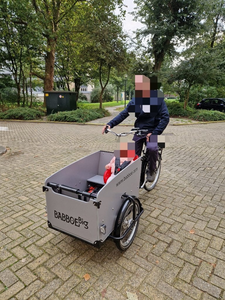 Baboe big E Elektrisch bakfiets 2022, 4 kinderen of meer, Elektrisch, Zo goed als nieuw, Ophalen