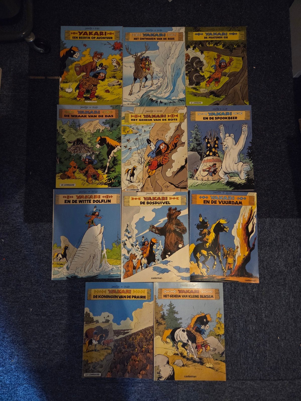 Yakari, Boeken, Meerdere stripboeken, Ophalen of Verzenden, Zo goed als nieuw