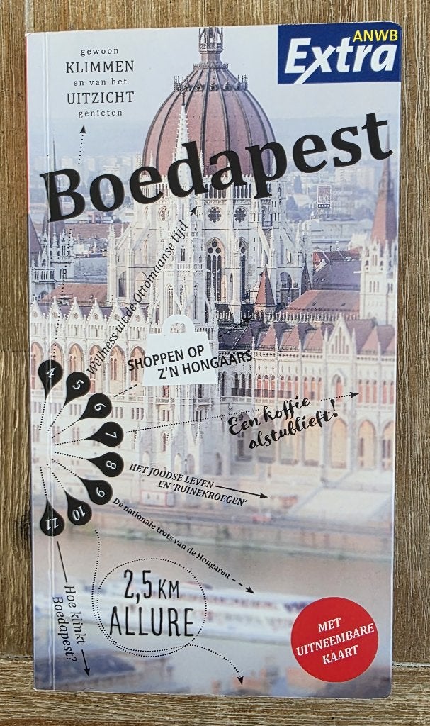 ANWB Extra Reisgids Boedapest - Budapest, ANWB, Europa, Ophalen of Verzenden, Zo goed als nieuw