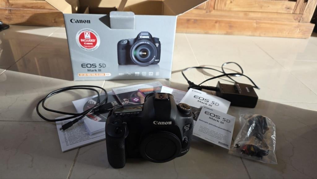 Canon EOS 5D Mark III spiegelreflexcamera, Audio, Tv en Foto, Fotocamera's Digitaal, Spiegelreflex, Canon, Ophalen of Verzenden
