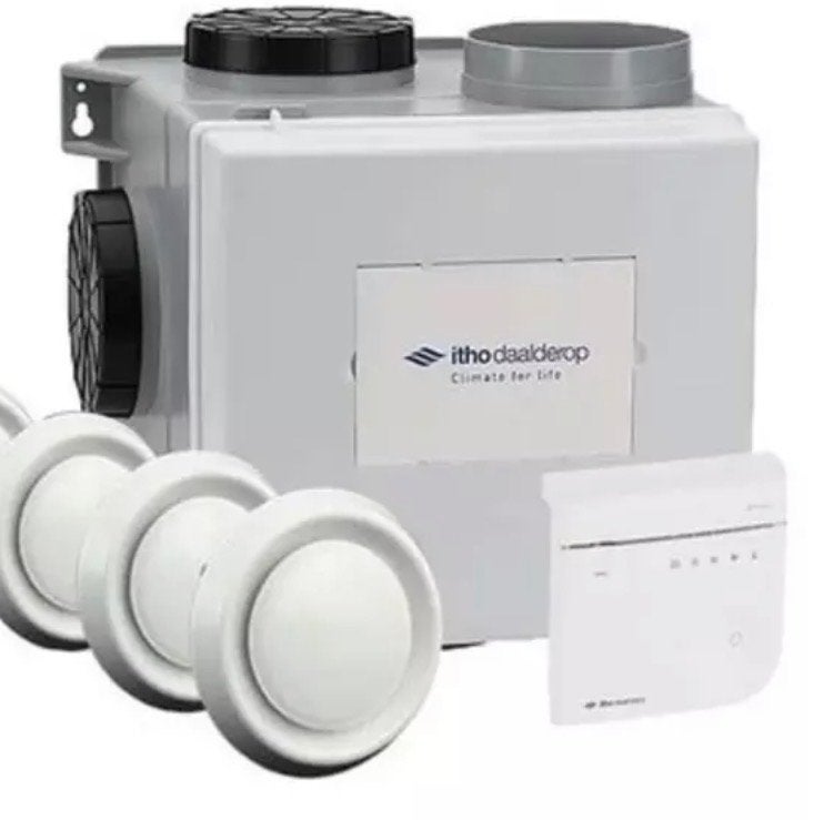 Itho Daalderop CVE-S ECO Optima High Performance Pakket, Ophalen, Gebruikt, Ventilator en Afzuiger