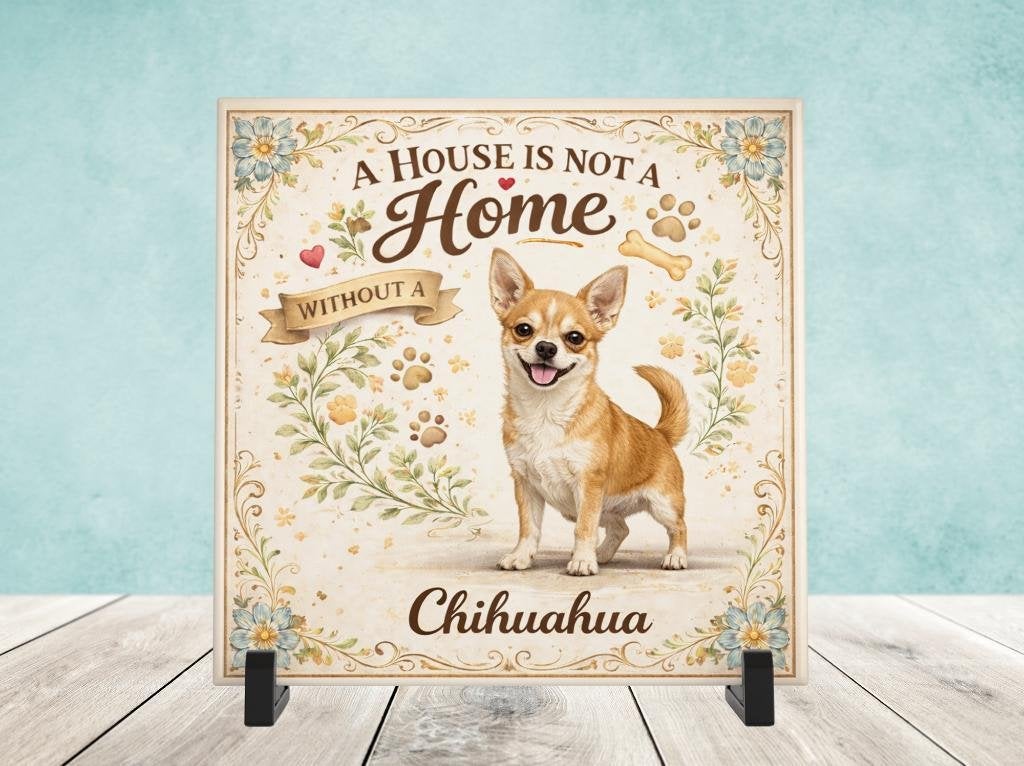 A House is not a Home Without a Chihuahua - Tegel, Verzenden, Nieuw