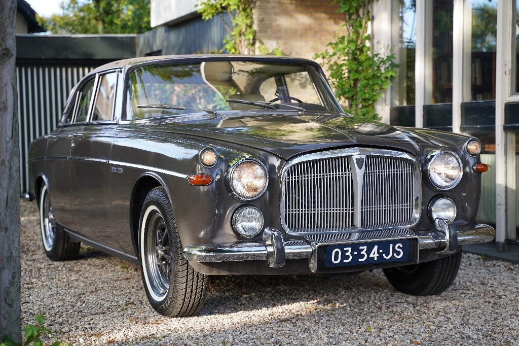 Unieke LHD Rover P5B 3.5 V8 Coupe!, Auto's, Automaat, Achterwielaandrijving, Rover, Beige