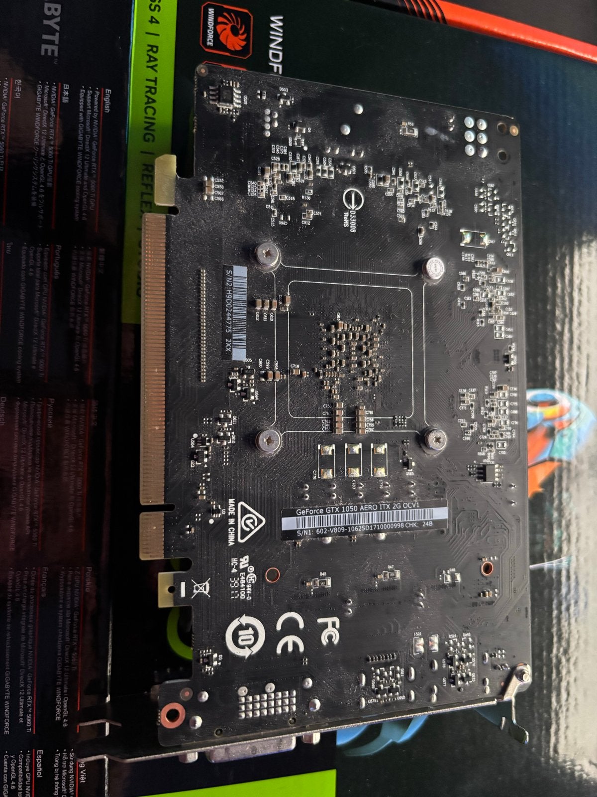 MSI AERO GTX 1050 2GB - Budget Gaming Videokaart, PCI-Express 3, Gebruikt, HDMI, Ophalen of Verzenden