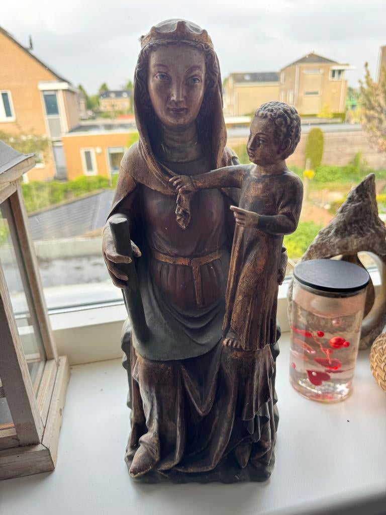 Beeld Maria van Renkum - Originele Kopie (2:3) uit 1950, Ophalen of Verzenden