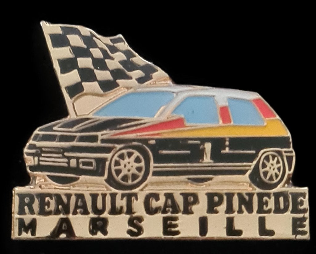 Renault Cap Pinede Marseille pin, Verzenden, Nieuw, Transport, Speldje of Pin