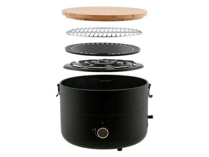 Méstic Mini Chef MB-100 gasgrill zwart, Ophalen of Verzenden, Nieuw